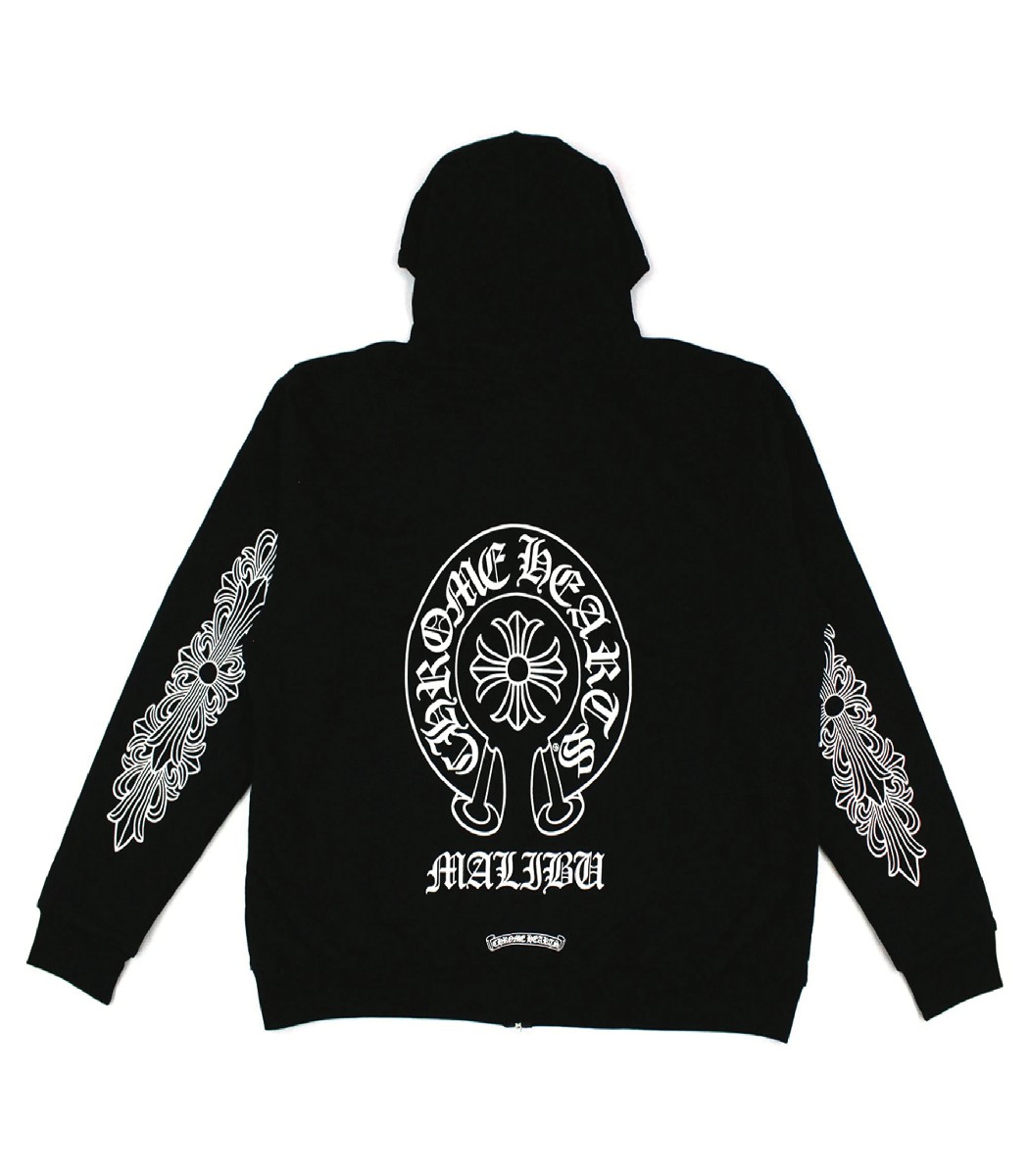CHROME HEARTS ONLINE EXCLUSIVE HORSESHOE HOODIE BLACK/PINK – Bank of Hype