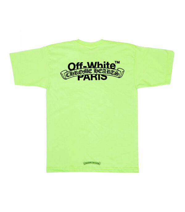 chrome hearts off white t shirt