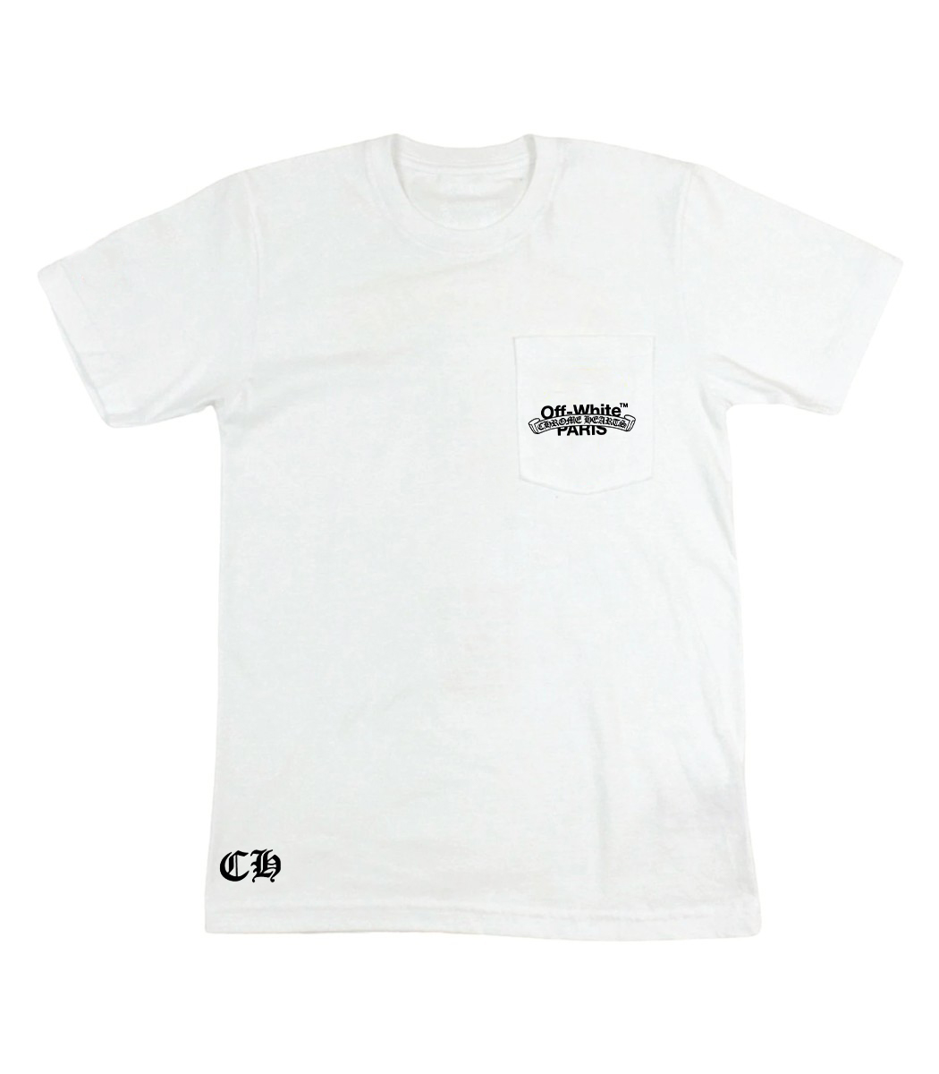 Off-White x Chrome Hearts Paris T-Shirt - Chrome Hearts Clothing